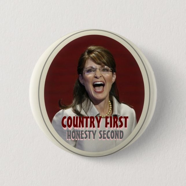 Sarah Palin Button (Front)