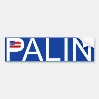 Sarah Palin - Flag Bumper Sticker