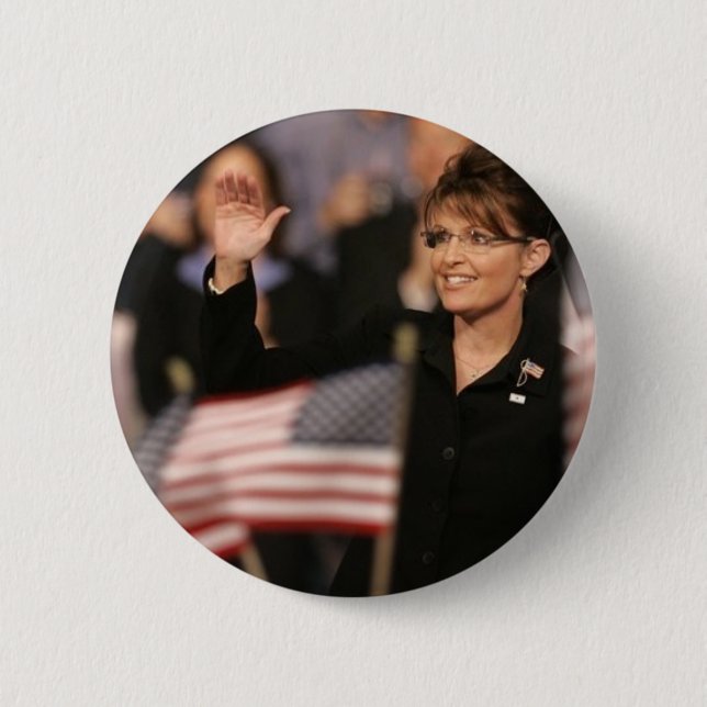 Sarah Palin Flag Pin (Front)