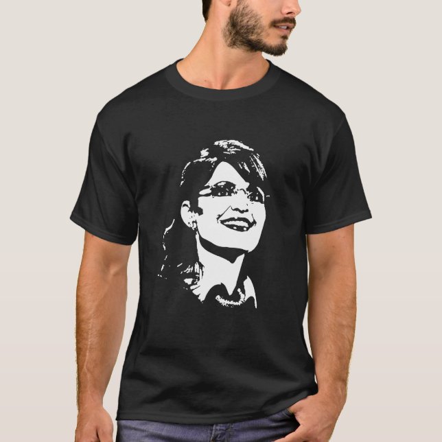 Sarah Palin portrait T-Shirt (Front)