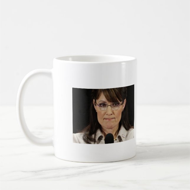 SARAH PALIN REFUDIATED THIS MUG (Left)