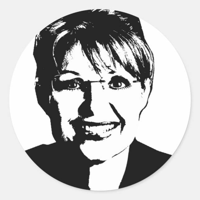 Sarah Palin Sticker (Front)