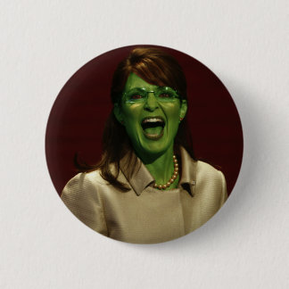 Sarah Palin the Witch 6 Cm Round Badge