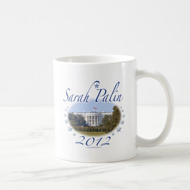 Sarah Palin White House 2012 Mug (Right)