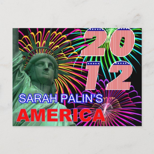 Sarah Palin's America Postcard (Front)
