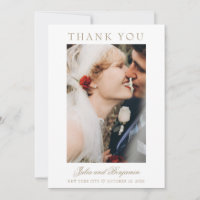 Sarah Simple Gold Script 2 Photo Wedding