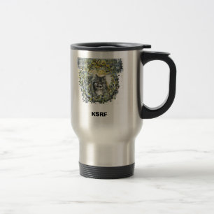 Sarah Snow nose, KSRF Travel Mug