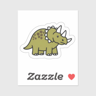 Sarah the Triceratops Sticker