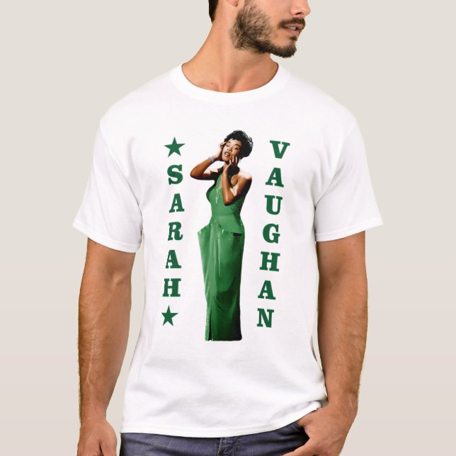 Sarah Vaughan T-Shirt (Front)