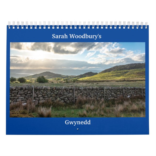 Sarah Woodbury's Gwynedd Calendar (Cover)