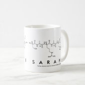 Sarahi peptide name mug (Front Right)