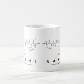 Sarahi peptide name mug (Center)