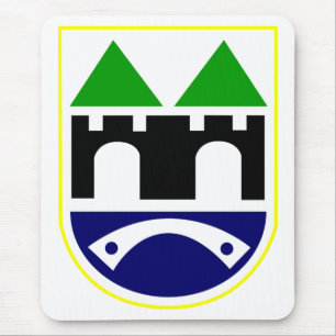 Sarajevo Coat of Arms Mouse Mat