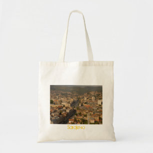Sarajevo multicultural city tote bag