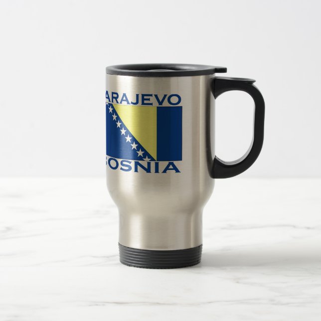 Sarajevo Travel Mug (Right)