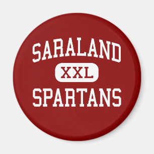 Saraland - Spartans - High - Saraland Alabama Magnet