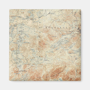 Saranac Lake Chain (Lower, Middle and Upper Lakes) Magnet