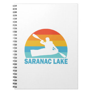 Saranac Lake New York Kayak Notebook
