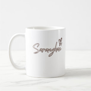 Saranghae – K-Drama Inspired Aesthetic Design Coffee Mug