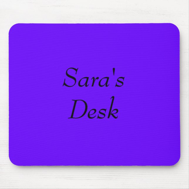 Sara's Mouse Mat (Front)