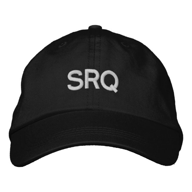 Sarasota Florida Embroidered Baseball Hat (Front)
