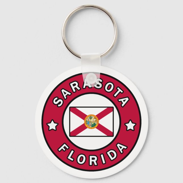 Sarasota Florida Key Ring (Front)