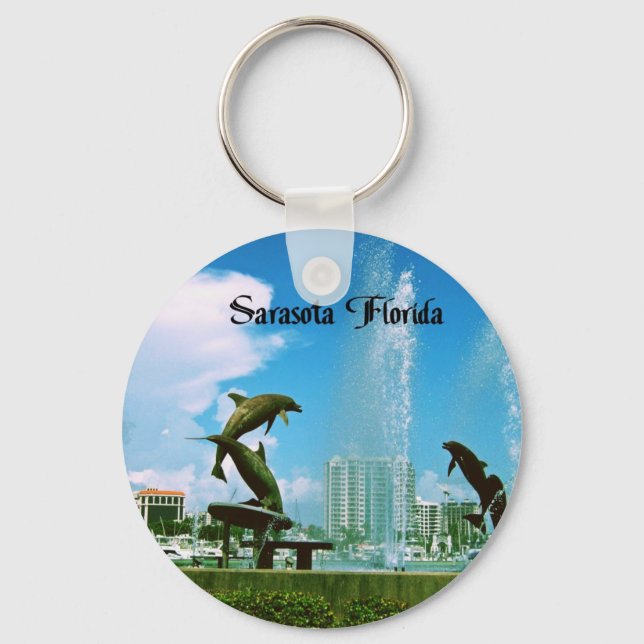 Sarasota Florida Key Ring (Front)