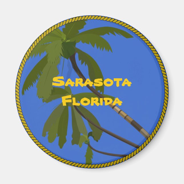 Sarasota, Florida Magnet (Front)