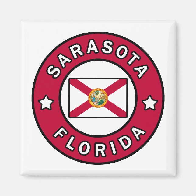 Sarasota Florida Magnet (Front)