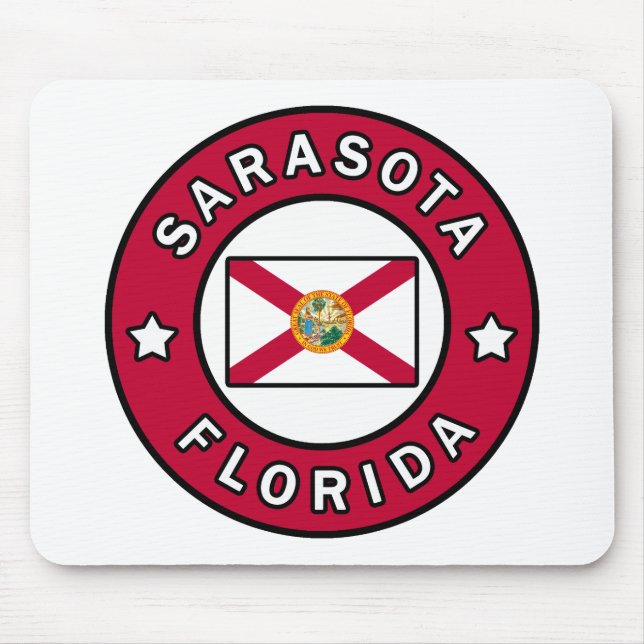 Sarasota Florida Mouse Mat (Front)