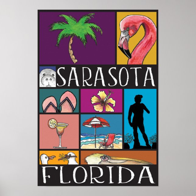 Sarasota Florida Poster (Front)