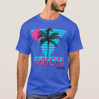 Sarasota Florida  Retro Cool  T-Shirt