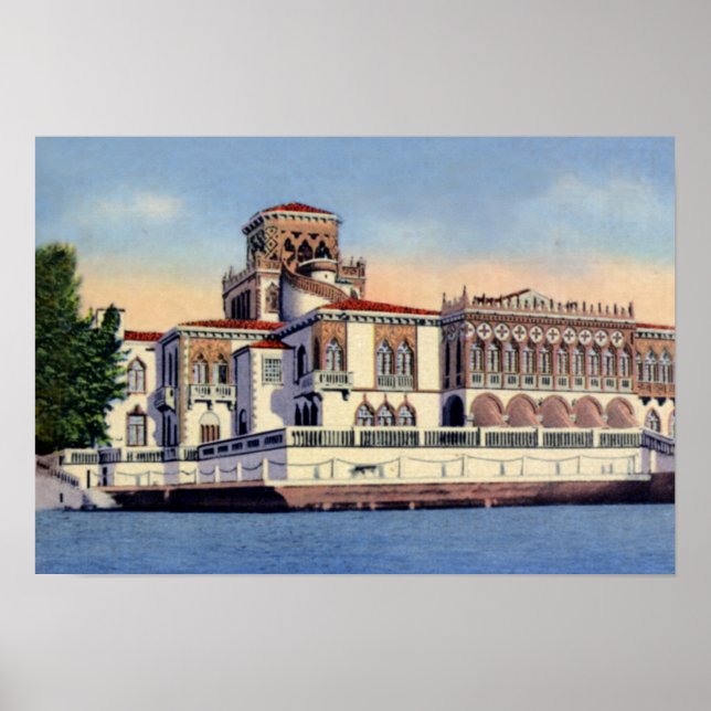 Sarasota Florida Ringling Museum Poster (Front)