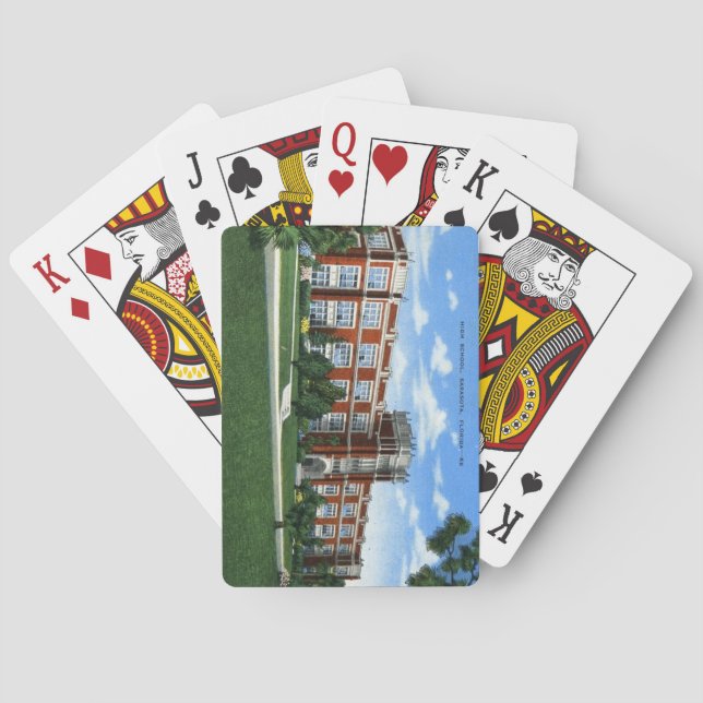 Sarasota High School Playing Cards (Back)