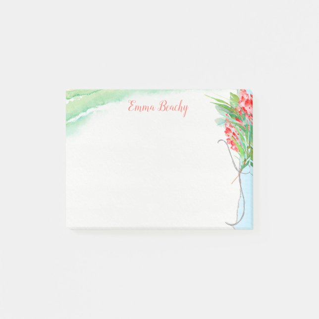 Sarasota Shore Bouquet Post-it Notes (Front)