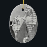 Sarasota's SeaHorses Ceramic Tree Decoration<br><div class="desc">The iconic sea horses of Sarasota,  Florida.</div>