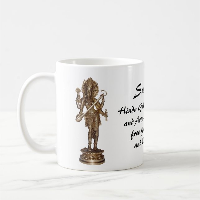 Saraswati 1 coffee mug (Left)