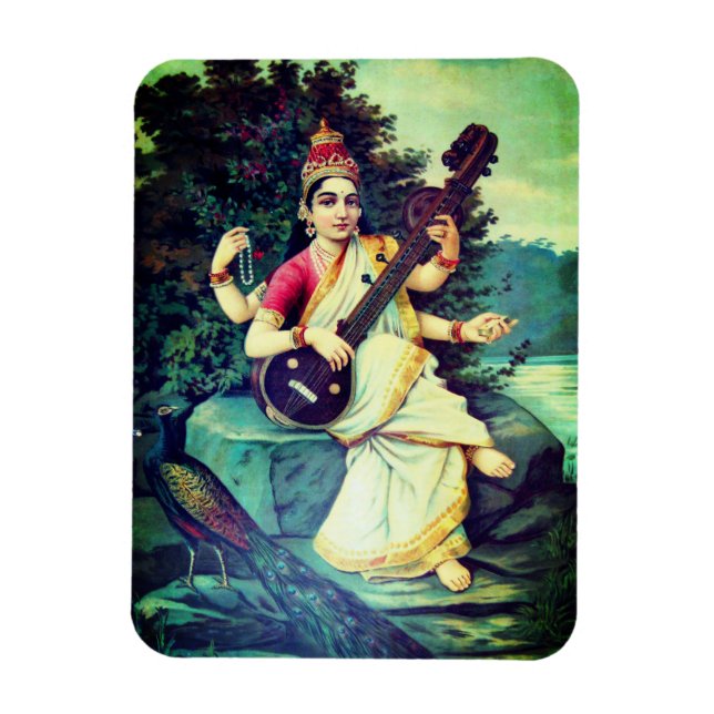 Saraswati Magnet (Vertical)