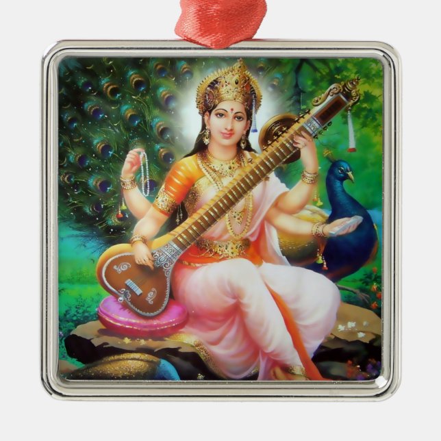 Saraswati Ornament - Version 1 (Front)