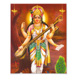 Saraswati Print (8" x 10") - Version 2