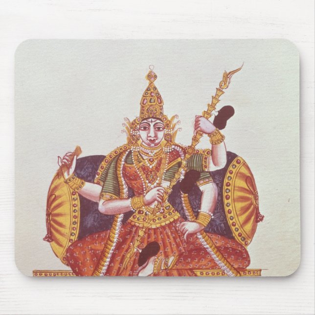 Saratheswathee, hindu goddess of learning mouse mat (Front)