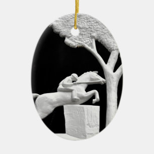Saratoga Horse Art Ceramic Tree Decoration