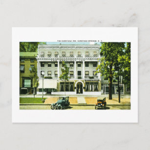 Saratoga Inn, Saratoga Springs, New York Postcard