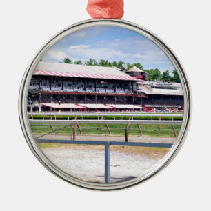 Saratoga Race Course and Clare Court Metal Tree Decoration