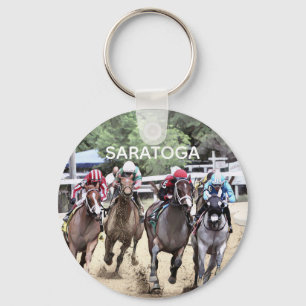 SARATOGA - Rounding the Turn Key Ring