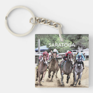 SARATOGA - Rounding the Turn Key Ring