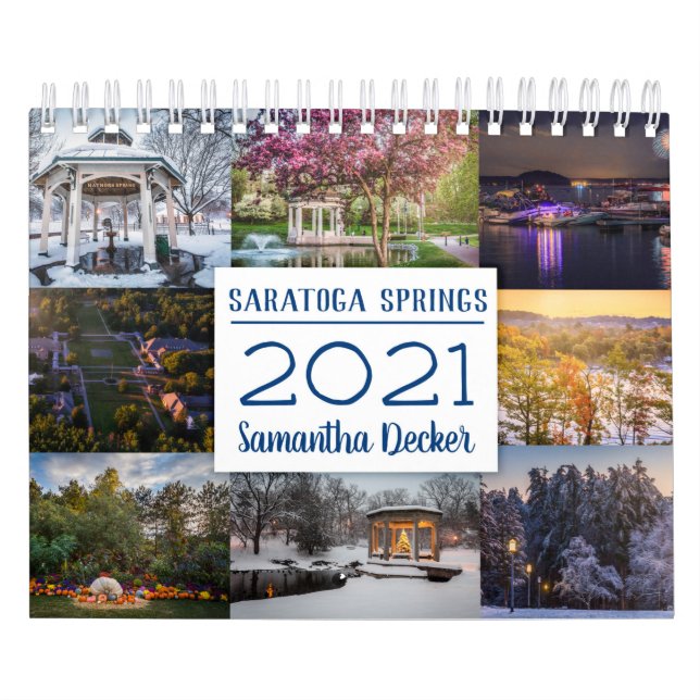 Saratoga Springs Calendar 2021 (Cover)