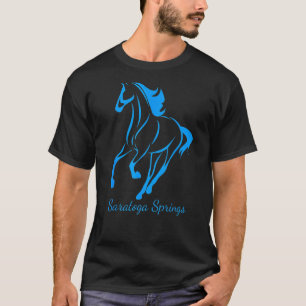 Saratoga Springs New York Horse Racing T-Shirt