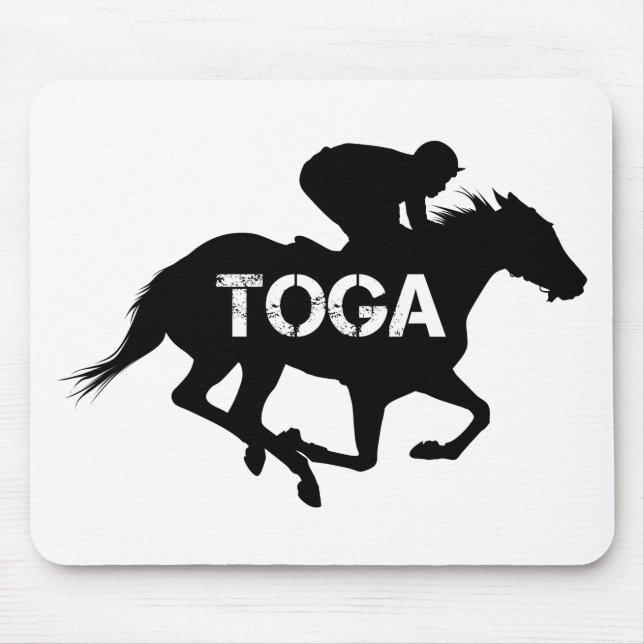 Saratoga Springs Racing Horse Mouse Mat (Front)