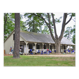 Saratoga Stables Photo Print